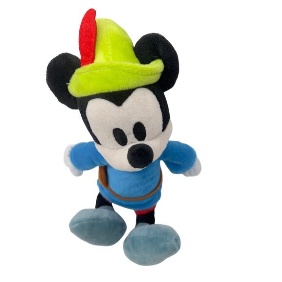 Disney Just Play 8″ Brave Little Tailor Mickey Mouse Plush – Collectible - Picture 3 of 6